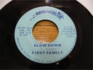 First Family - Slow Down 